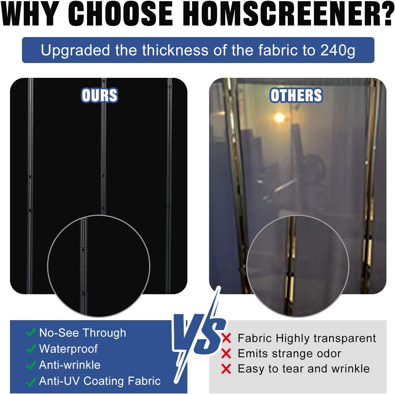 Room Divider 6FT Portable Room Dividers and Folding Privacy Screens, 88'' W Fabric Divider for Room Separation, 4 Panel Partition Room Dividers Screen