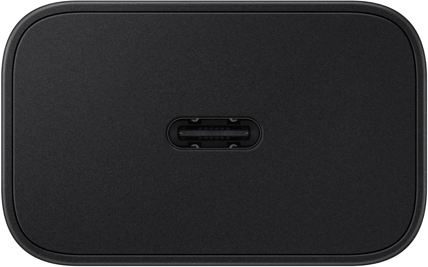 25W Wall Charger Power Adapter, Cable Not Included, Super Fast Charging, Compact Design, Energy Efficient, Compatible with Galaxy and USB Type C Devices, Black