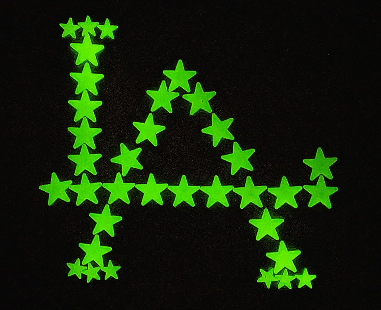 Glow in The Dark Stars - Includes Installation Material and Star map, 200 Glowstars, Only Glow Stars Powered by Our Trademarked Illumaglow2.0