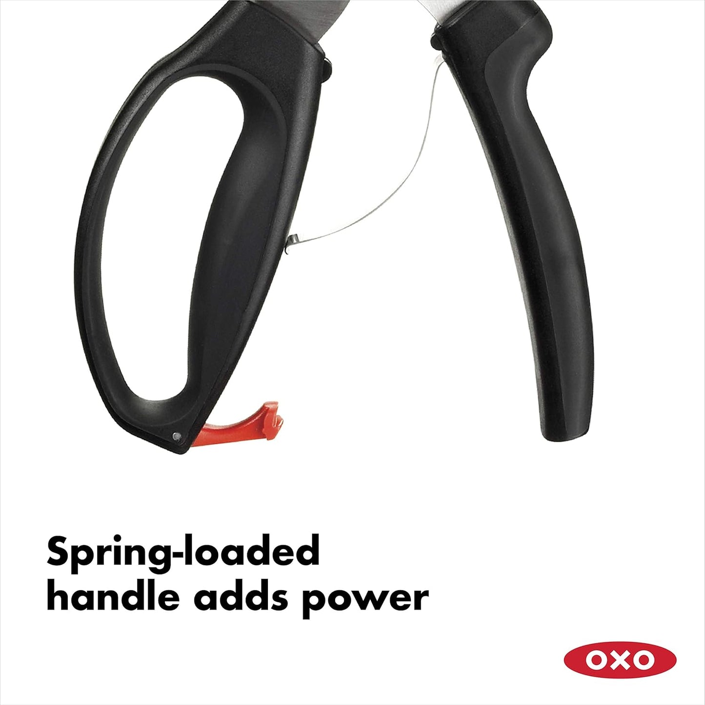 OXO Good Grips Spring-Loaded Poultry Shears, Black