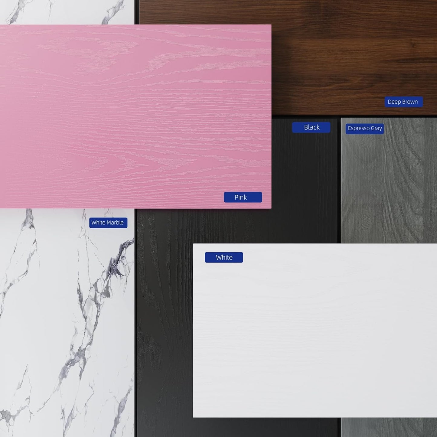 Pamray 32 Inch Small Computer Desk with 2 Drawers for Bedroom Study Writing Home Office Table for Small Spaces Pink