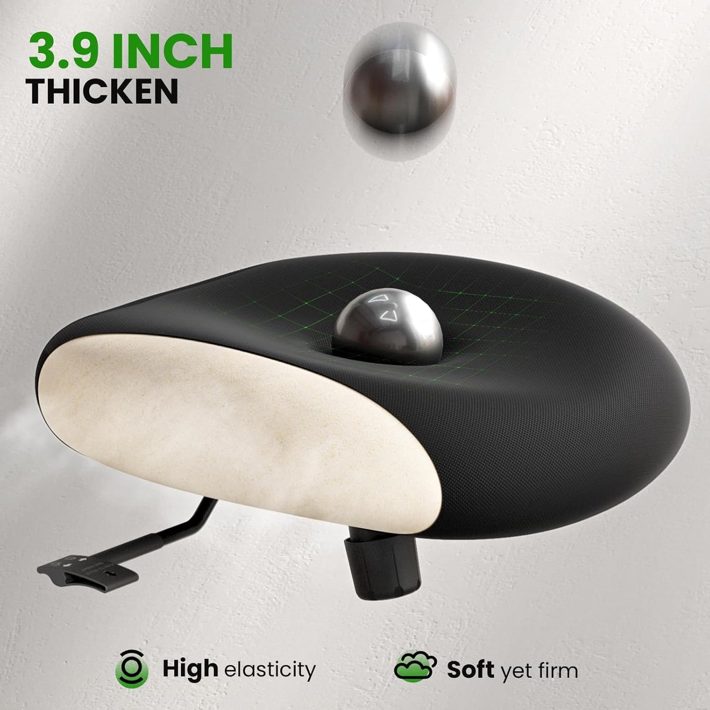 Ergonomic Office Chair Big and Tall - 6'5" Tall Max, 350Lbs Capacity Computer Desk Chairs Over 10 Hours Comfortable, with Adjustable Mesh High Back, Lumbar Support, 3D Headrest, Flip-up Arms