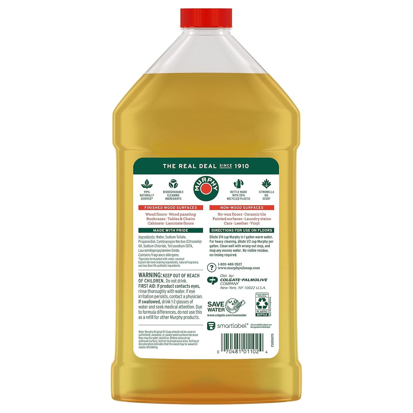 Murphy Oil Soap Wood Cleaner, 32 Fluid ounce (Pack of 3)