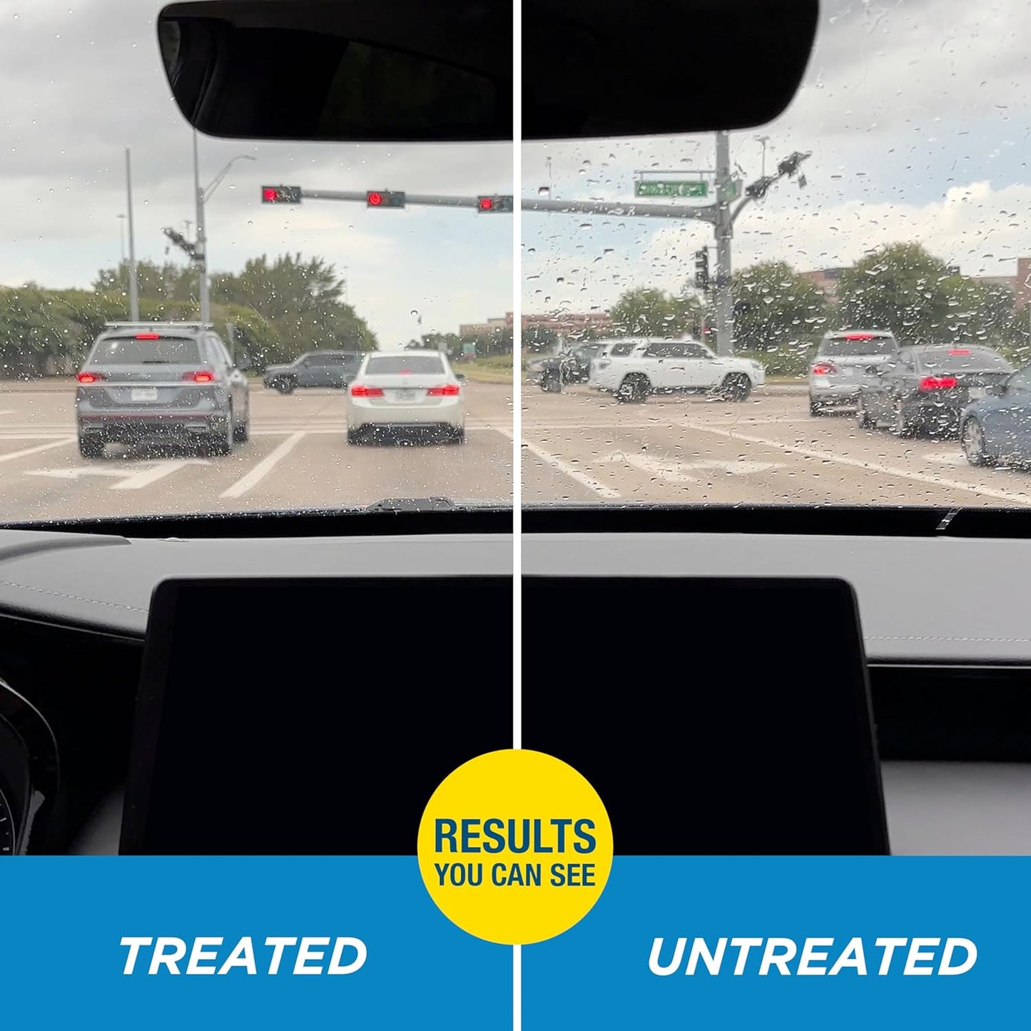 Rain-X 800002243 Glass Treatment, 7 oz. - Exterior Glass Treatment To Dramatically Improve Wet Weather Driving Visibility During All Weather Conditions