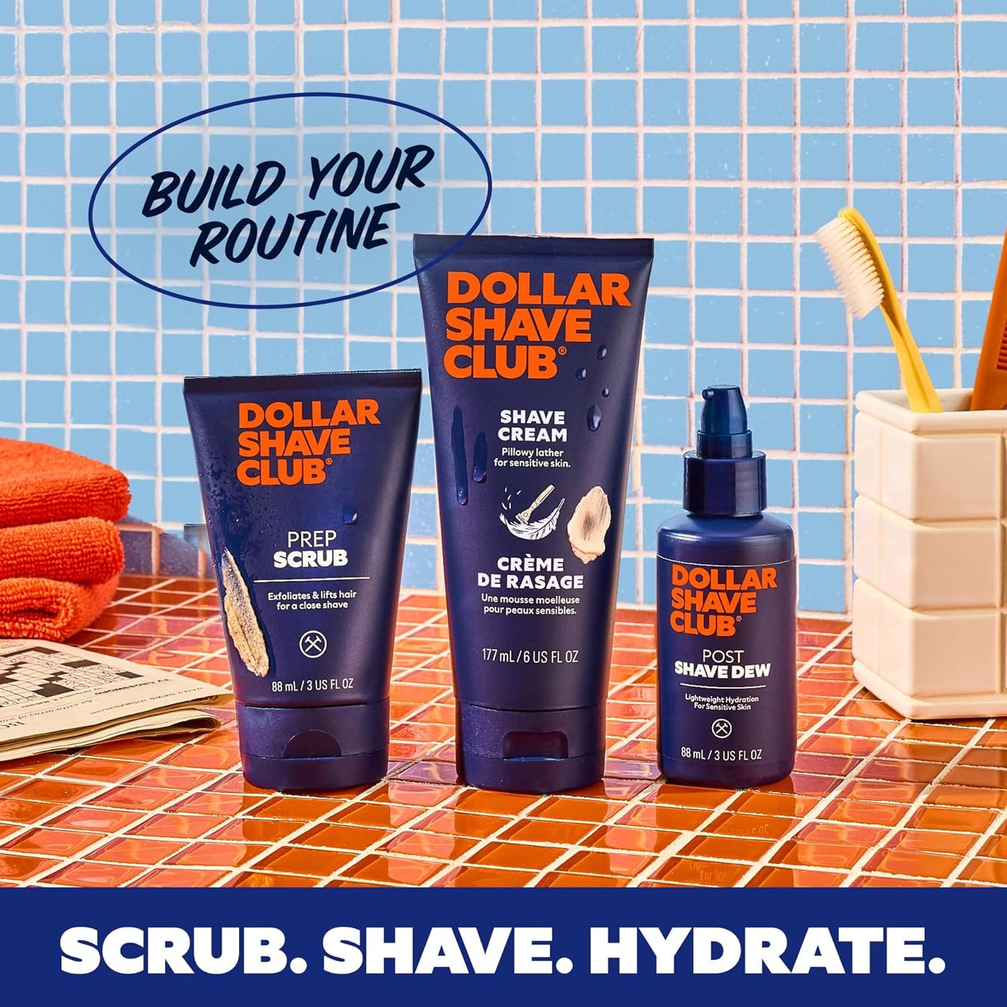 Click to see full view Dollar Shave Club | Shave Cream 6 ounce (2 Pack) | Hydrating Shaving Cream for Sensitive Skin
