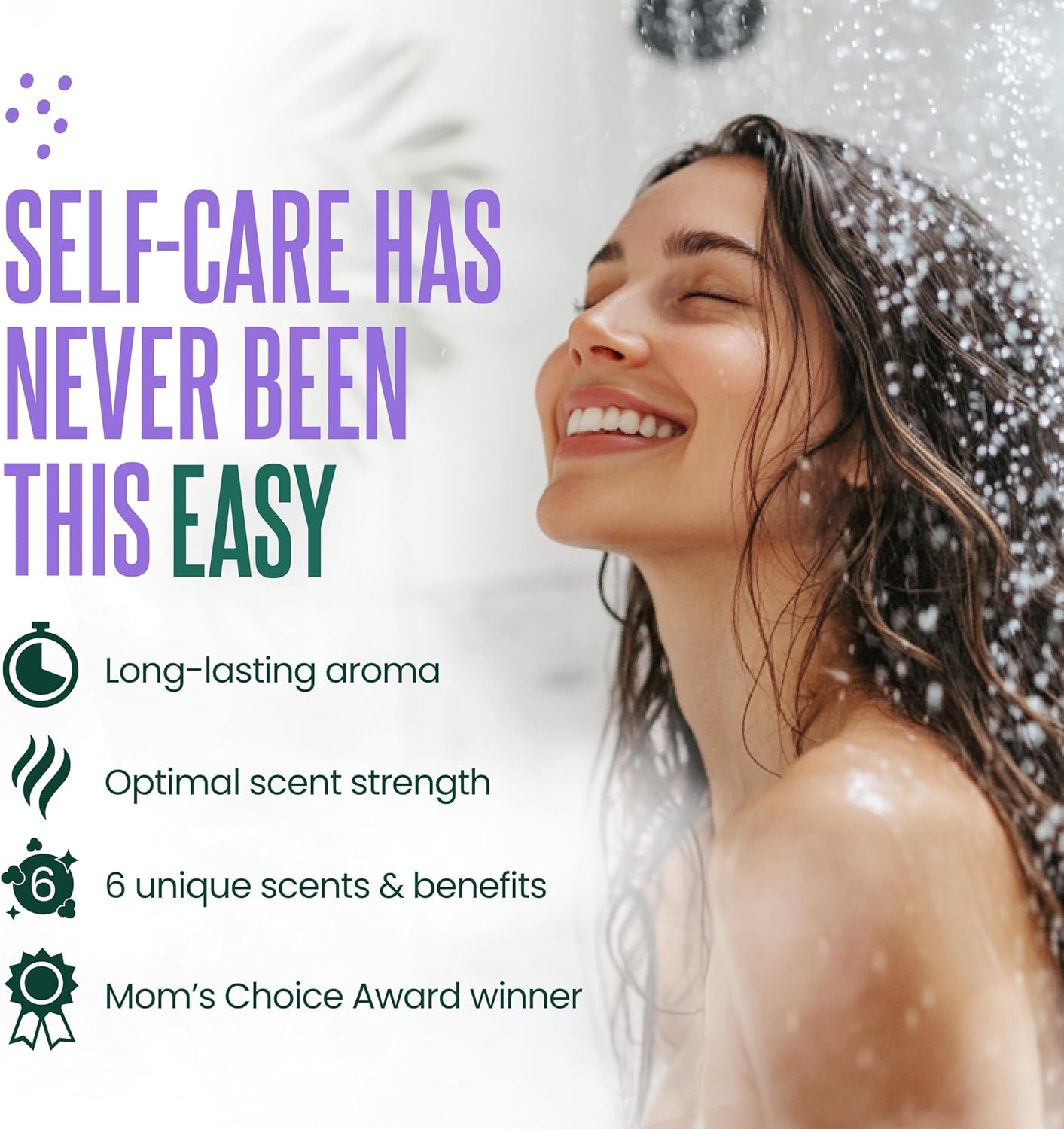 Cleverfy Shower Steamers Aromatherapy - Valentines Day Gifts for Her, Him, Women, Daughter, Mom, Girlfriend, Wife, Teen Girls and Boys - Valentines Gifts for Her, Him, Women and Men - 6 Tablets