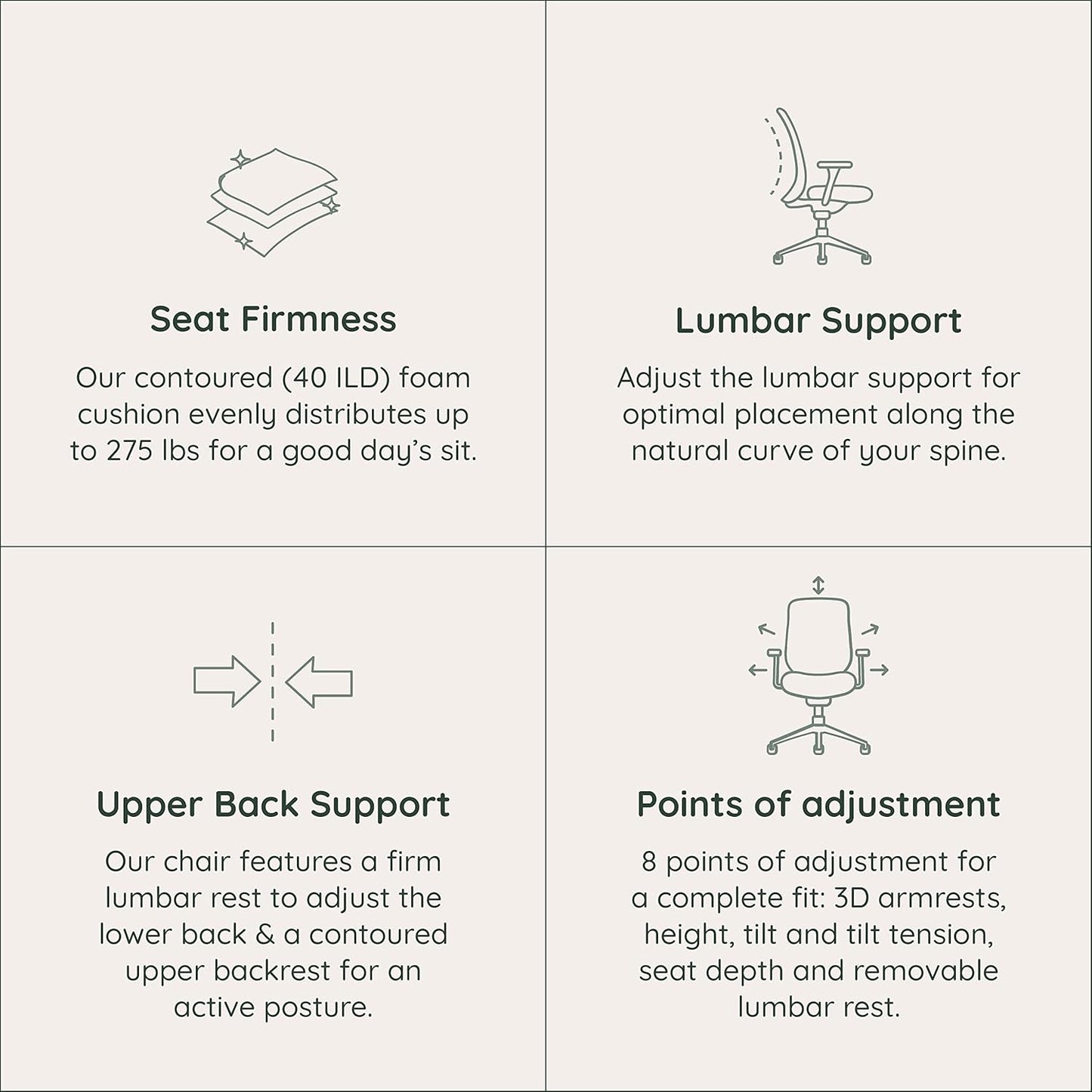 A Versatile Desk Chair with Adjustable Lumbar Support, Breathable Mesh Backrest, and Smooth Wheels - Experience Optimal Comfort and Support - All Black