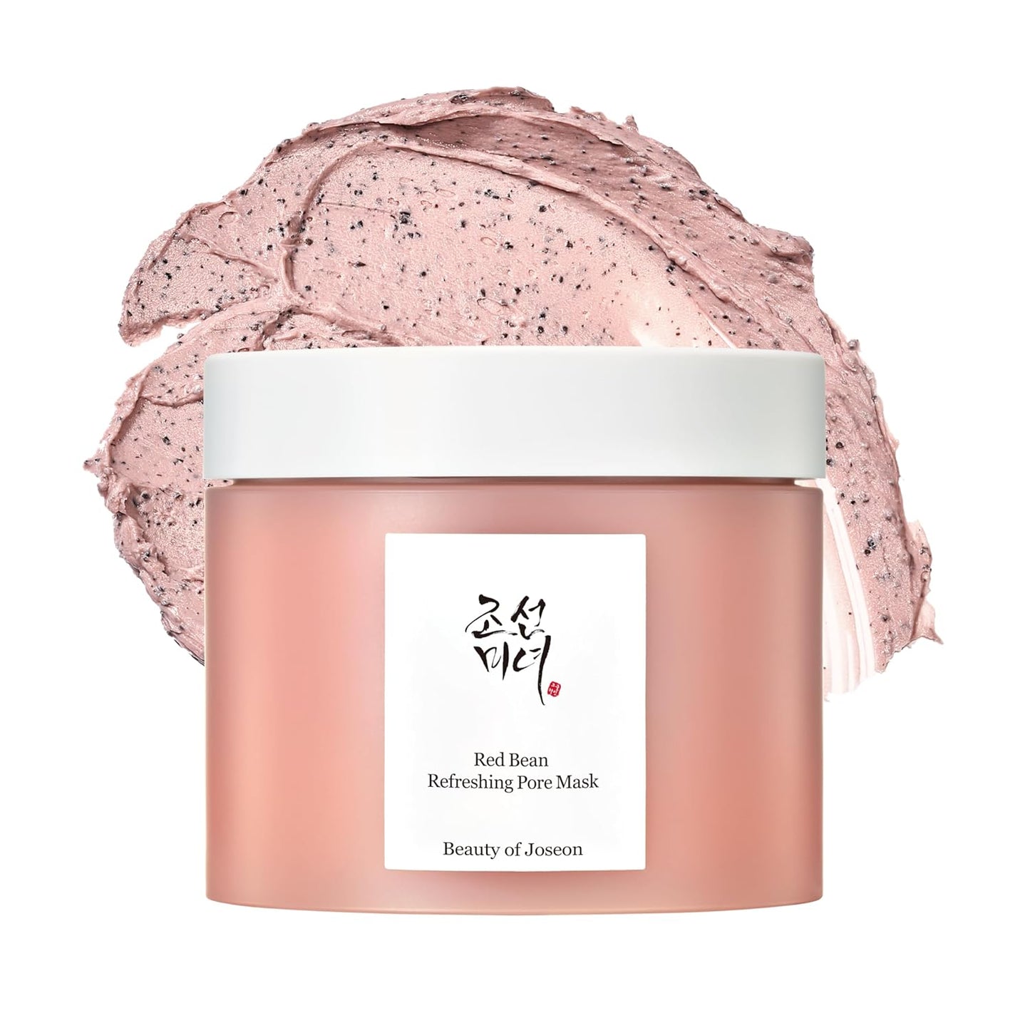 Beauty of Joseon Red Bean Pore Refreshing Mask Mud Cream Hydrating Wash Off Pack, Pore Cleansing Exfoliator, Korean Skin Care for Men and Women 140ml, 4.73 fl.oz