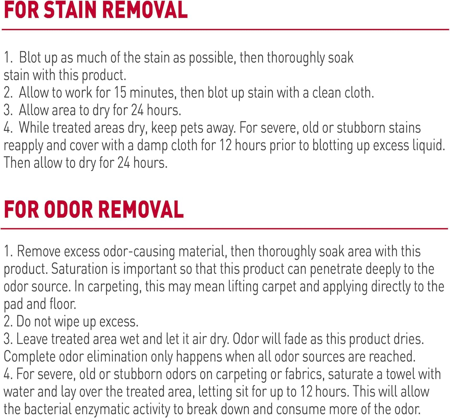 Nature’s Miracle Stain and Odor Remover Dog, Odor Control Formula, 32 oz