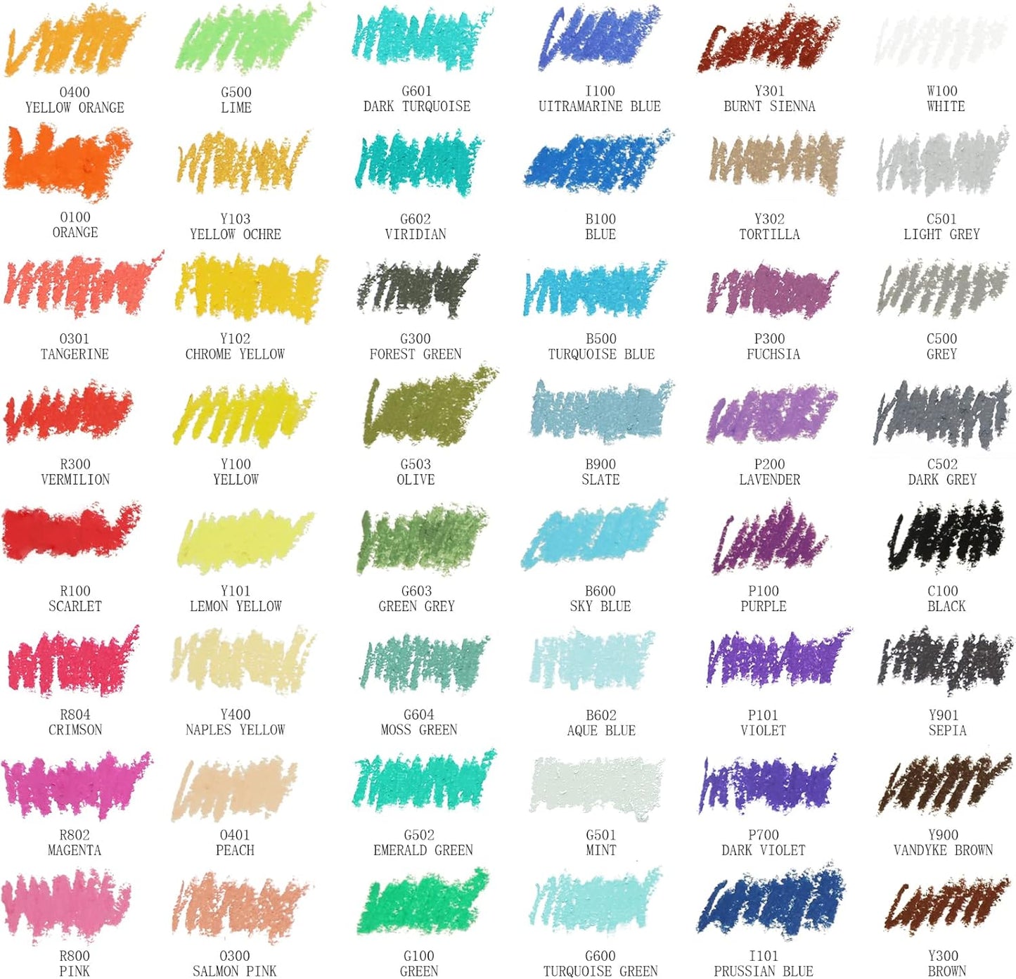 Artecho Oil Pastels Set of 48 Colors, Soft Oil Pastels for Art Painting, Drawing, Blending, Art Supplies for Artists, Beginners, Students, Teachers (10 x 70 mm)