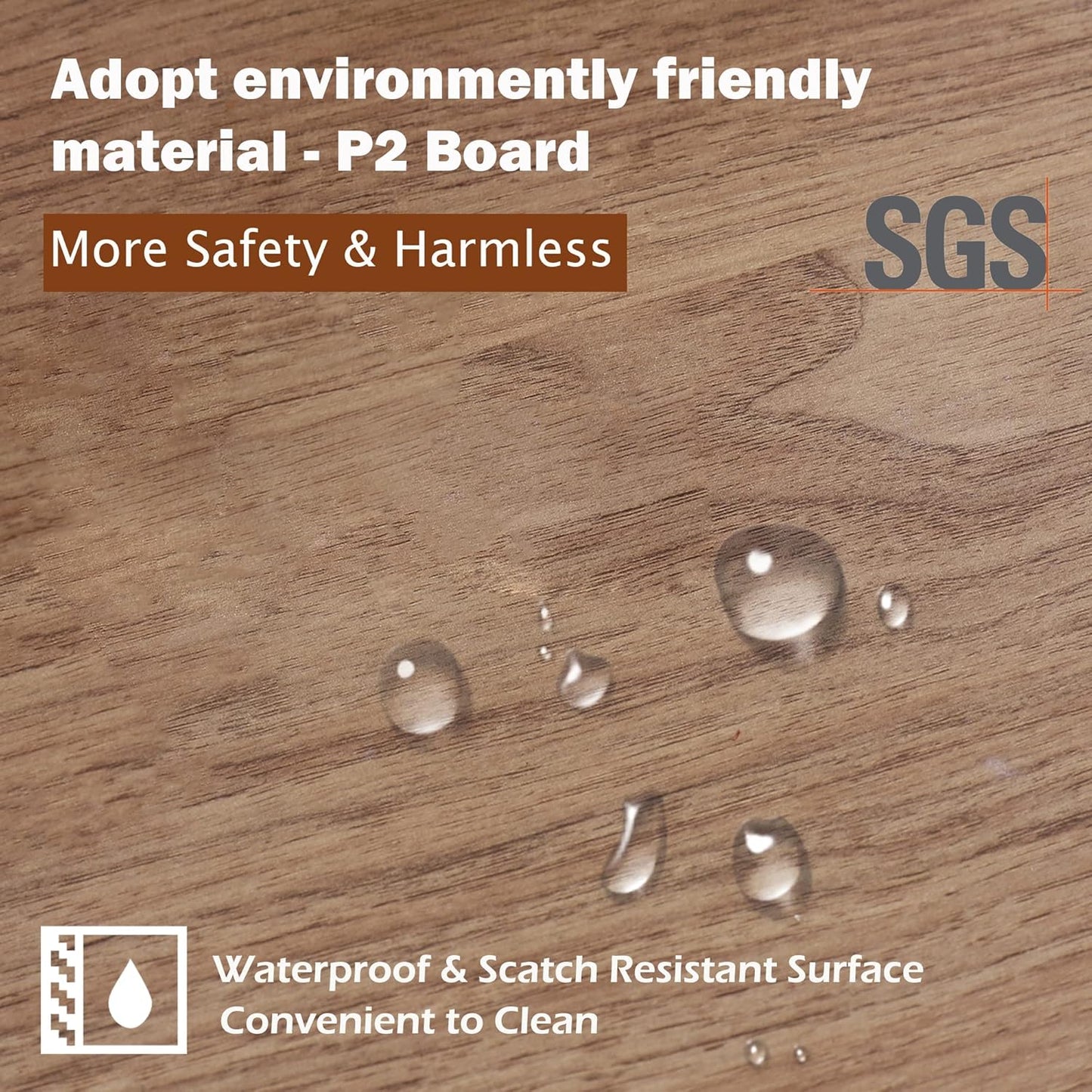 PHI VILLA End Table Living Room Set of 2, Farmhouse Bed Side Table Nightstands for Bedroom, Ivory White Small Side Table