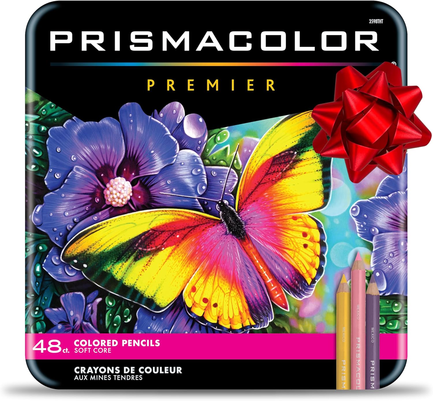 Prismacolor Premier Colored Pencils, Soft Core, Assorted Colors, 48 Count - Durable, Vibrant, Ultra-Smooth, Adult Coloring, Drawing, Sketching, Arts & Crafts