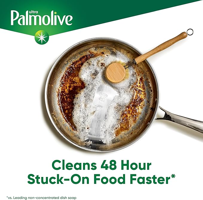 Palmolive Ultra Strength Liquid Dish Soap, Original Green, 32.5 Fluid Ounce