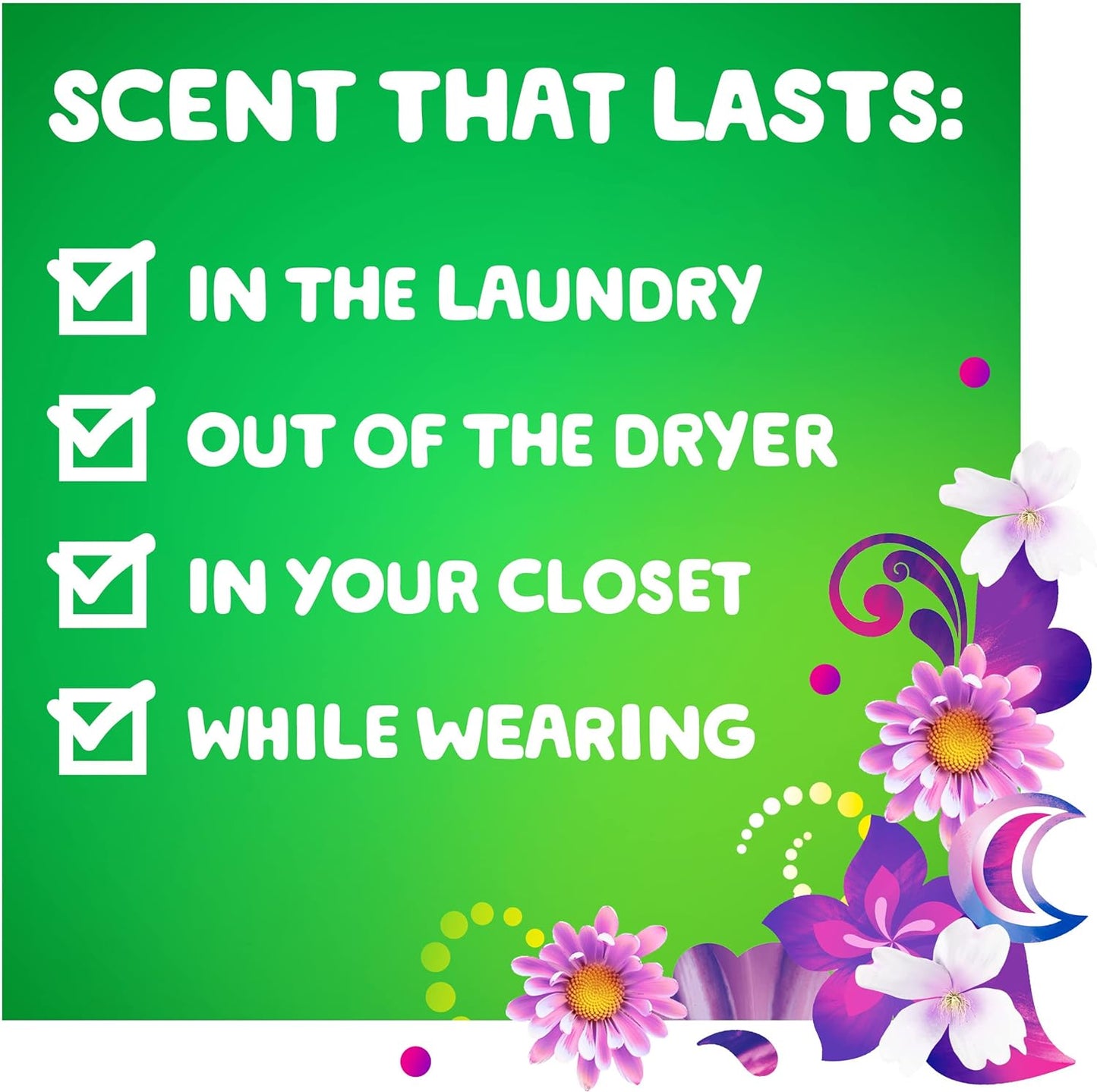 Gain flings Laundry Detergent Soap Pacs HE Compatible 112 ct Long Lasting Scent Moonlight Breeze(Packaging May Vary)