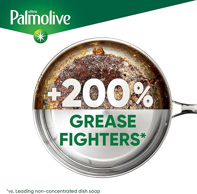 Palmolive Ultra Strength Liquid Dish Soap, Original Green, 32.5 Fluid Ounce