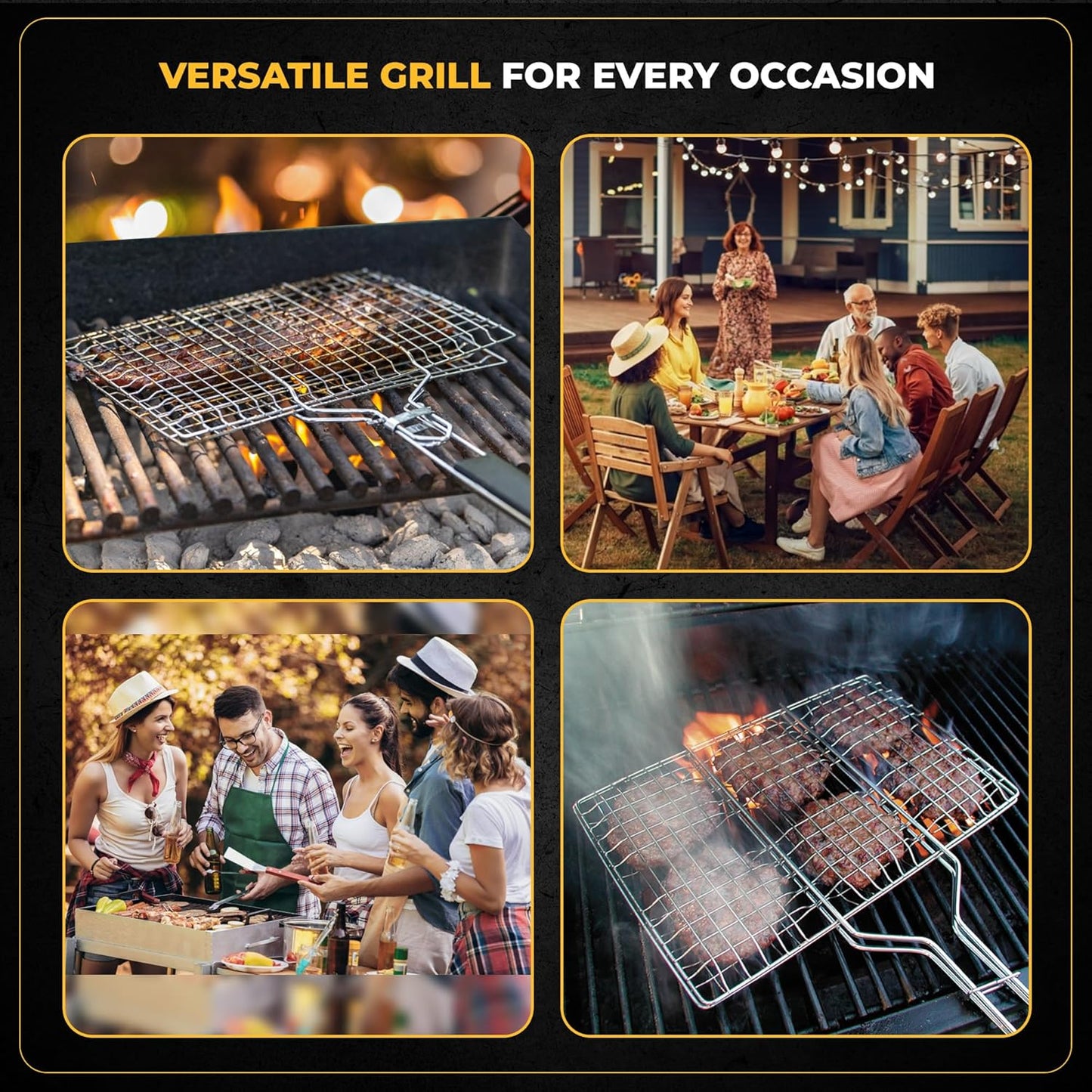 BBQ Fish Grill Basket (Standard P01)