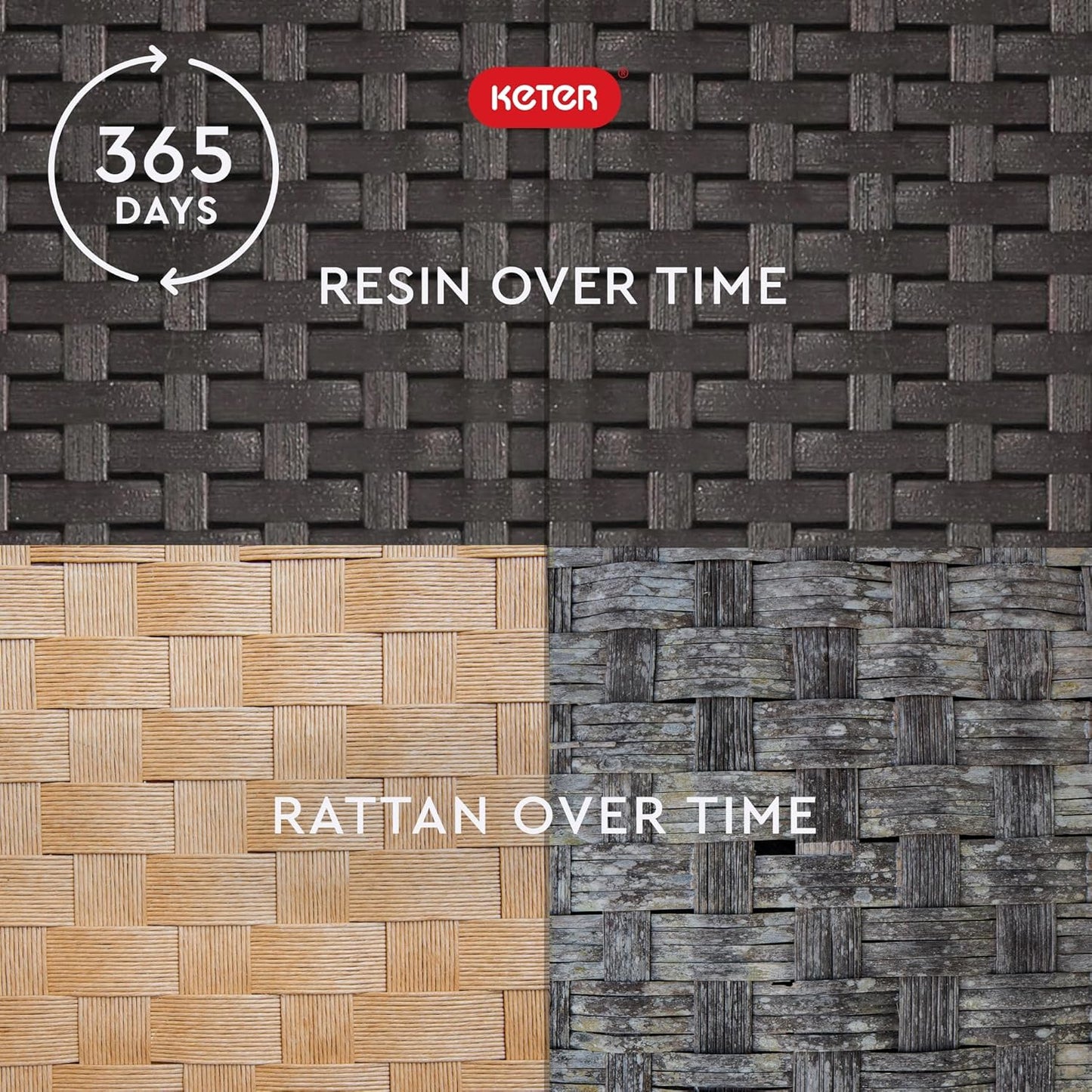 Keter Pacific Cool Bar Outdoor Patio Furniture and Hot Tub Side Table with 7.5 Gallon Beer and Wine Cooler, Espresso Brown