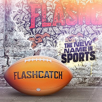 Light Up Football - Glow in the Dark Ball - NO 6 - Boys Gifts - Outdoor Sports, Birthday Gifts for Boys 8-15+ Year Old - Kids Teenage Youth Gift Ideas - Boy Toys Stuff Ages 8 9 10 11 12 13 14 15